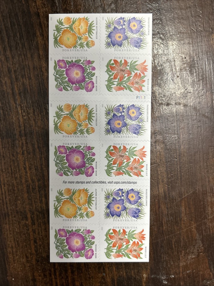 USPS Mountain Flora Forever Stamp