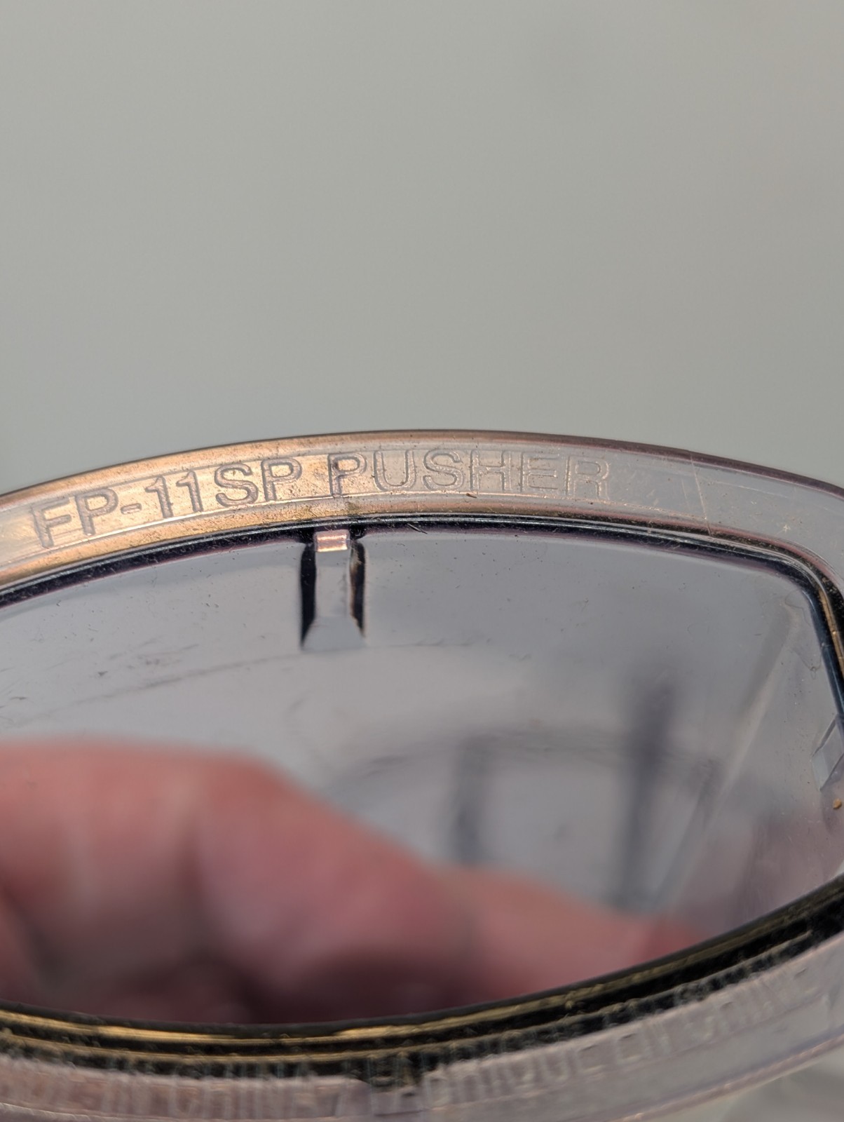 Cuisinart FP-11 Food Processor 11-Cup Lg & Sm Pusher/Chute (FP -11LP & FP-11SP)