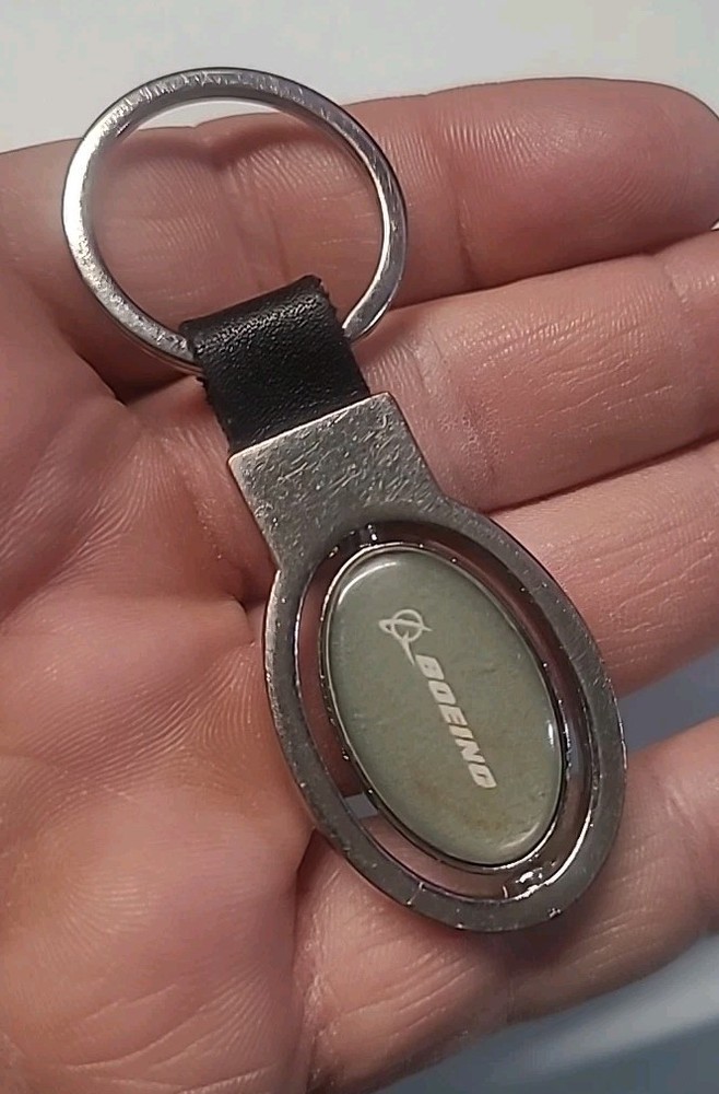 Boeing 777X Airplane Keychain