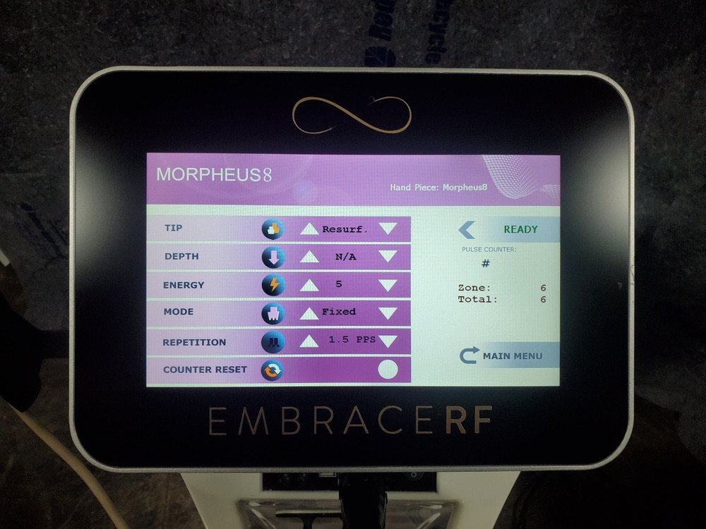 2019 InMode Embrace RF Morpheus 8 with Face Handpiece