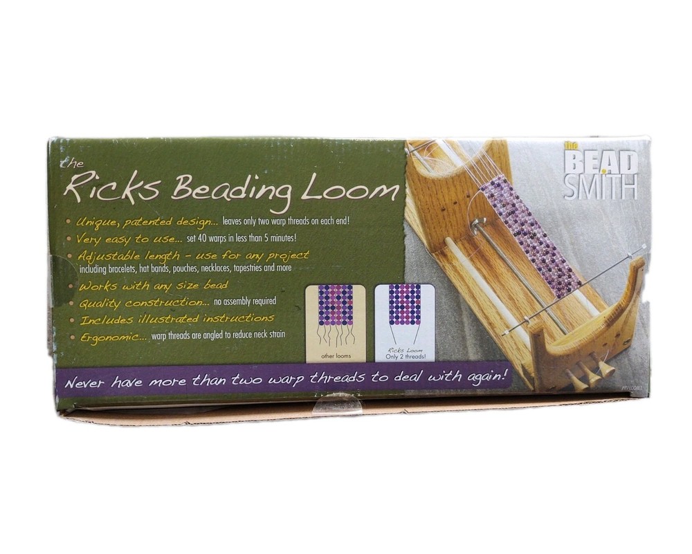 Ricks Beading Loom Kit - Beadsmith New In box.