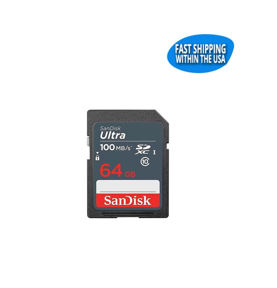 64GB Sandisk Ultra SD cards for Camera / Trail Camera / Computers