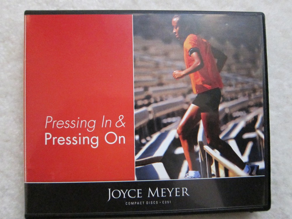 Joyce Meyer CD - Pressing In and Pressing On