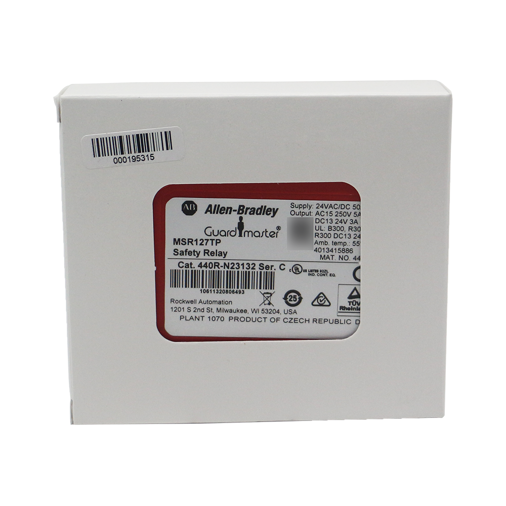 New Sealed Allen Bradley 440R-N23132 MSR127TP Safety Relay -UPS Shipping
