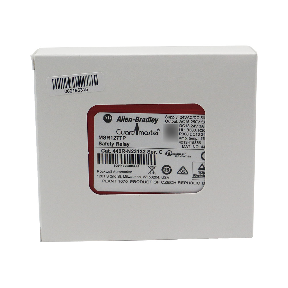 New Sealed Allen Bradley 440R-N23132 MSR127TP Safety Relay