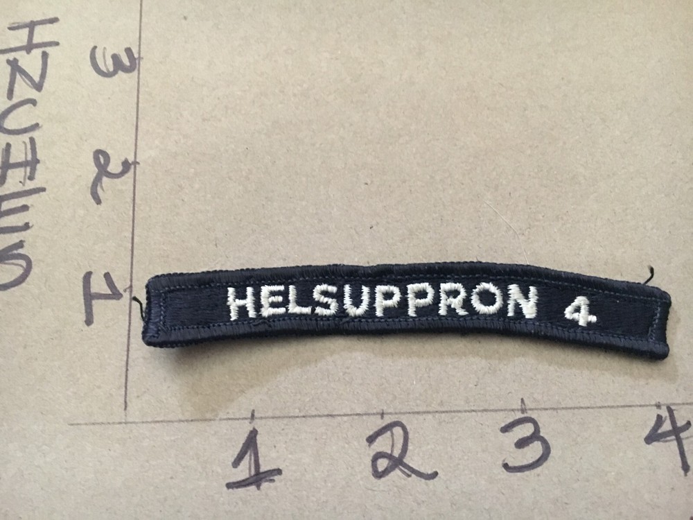 US NAVY SHOULDER STRIP TAB rocker Patch Helsuppron 4