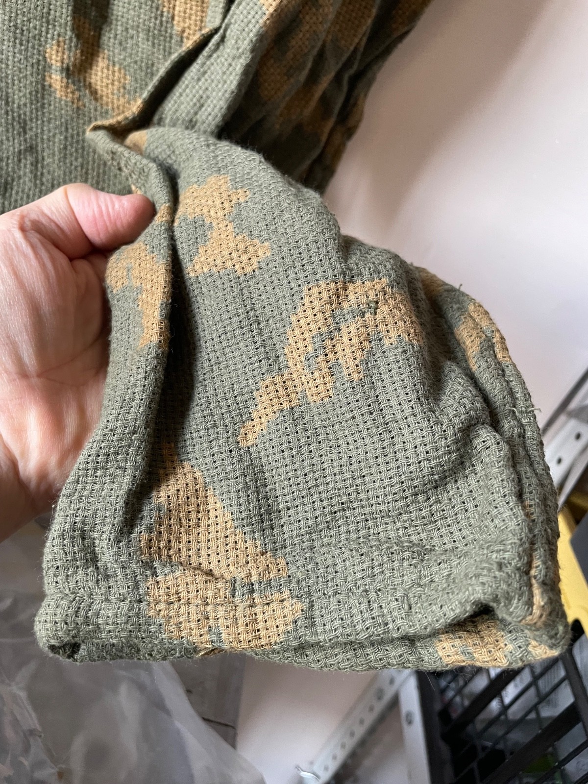 Rus Army KZS mesh jacket BEREZKA green USSR vntg 1977 Sverdlovsk s.2 NEW