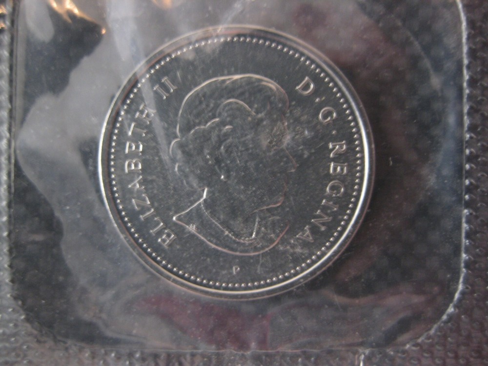 2004 "P" Canadian Prooflike Nickel ($0.05)