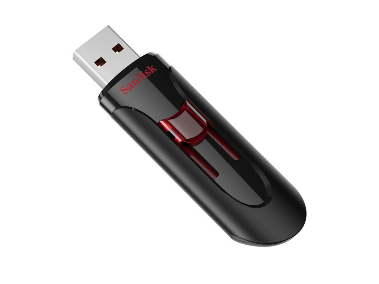 SanDisk Cruzer Glide USB 3.0 16GB 32GB 64GB 128GB 256GB Flash Drive Memory Lot