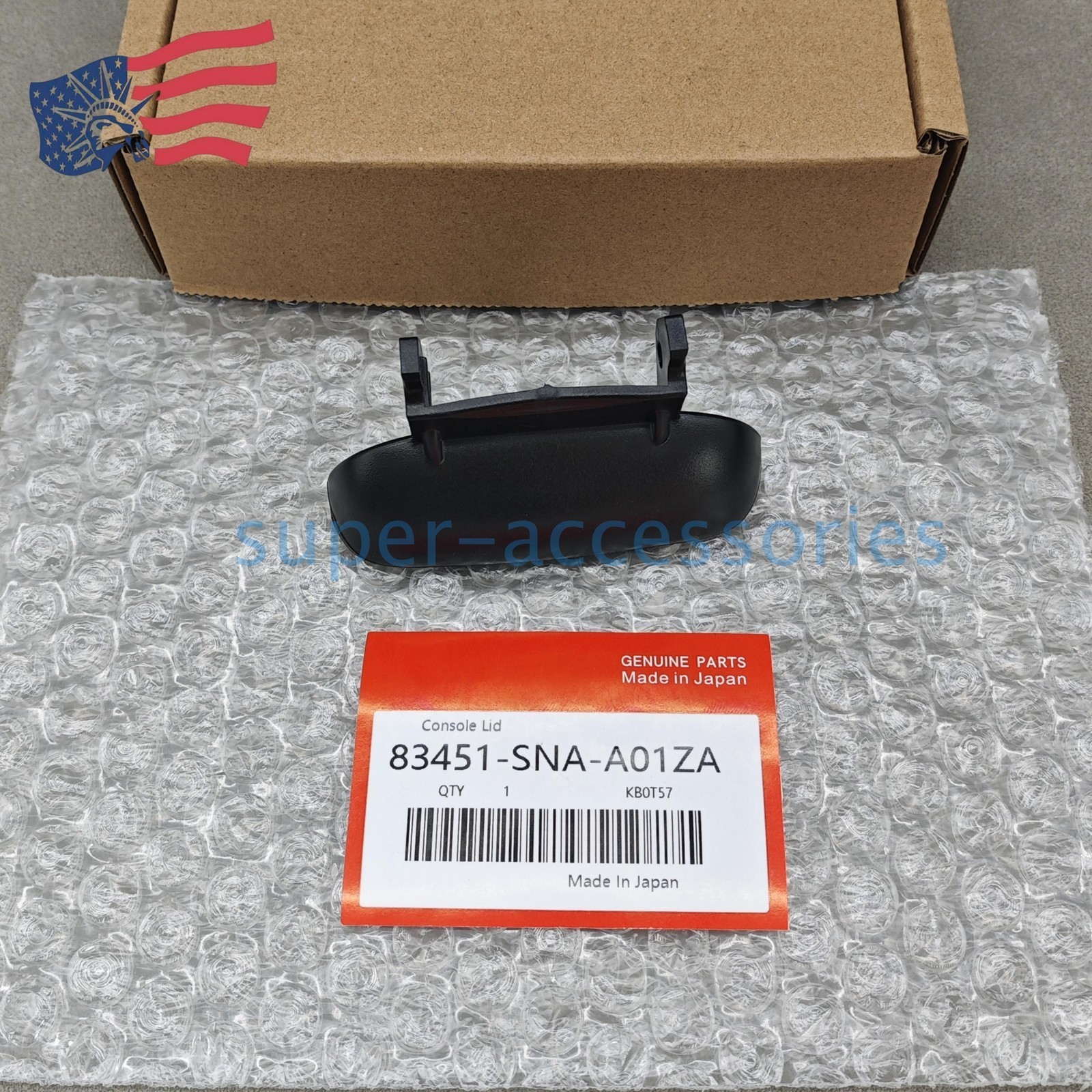 OEM! Center Console Door Cover Latch For 06-11 Honda Civic 83451-SNA-A01ZA US