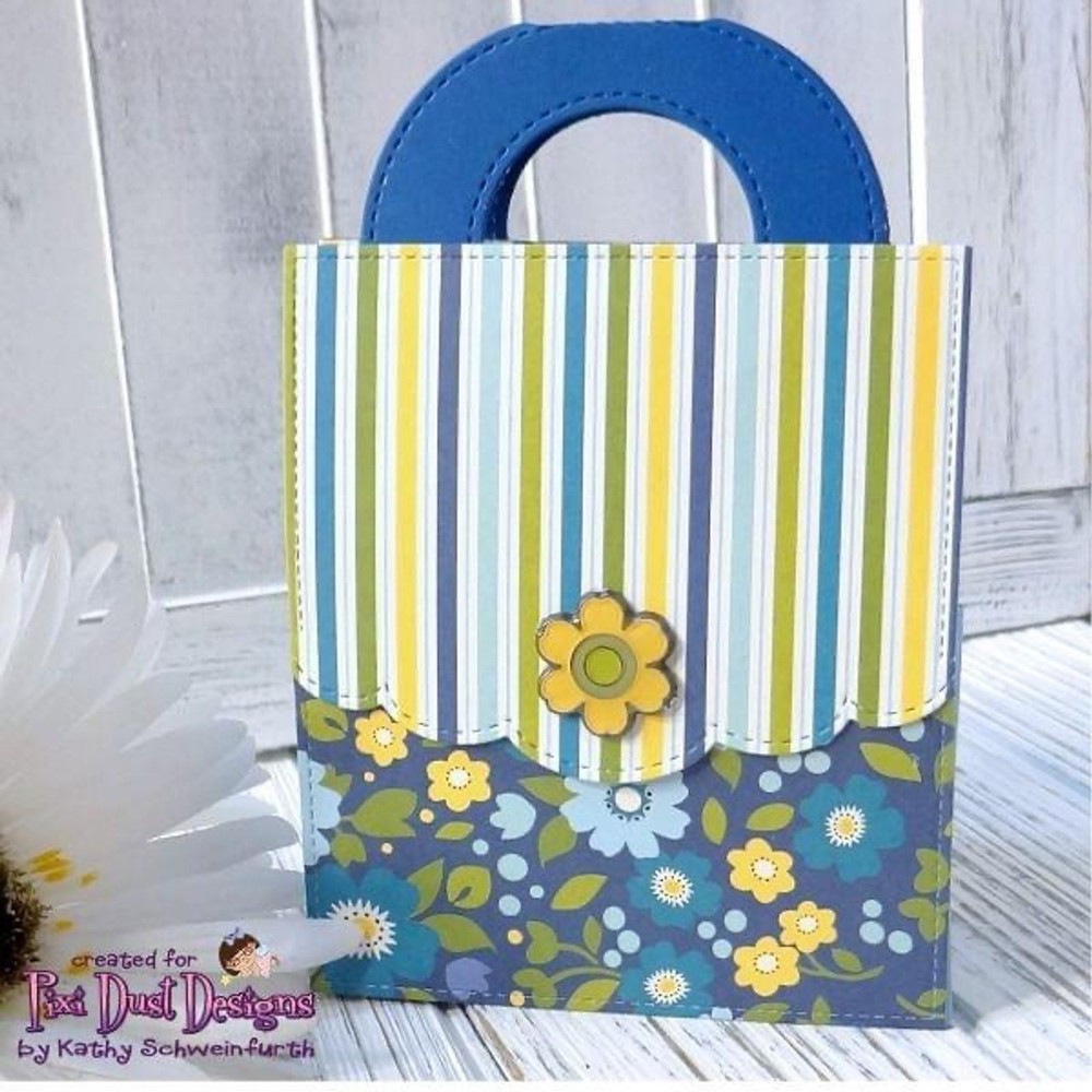Pixi Dust Designs Die - Interchangeable Oval Bag/Topper
