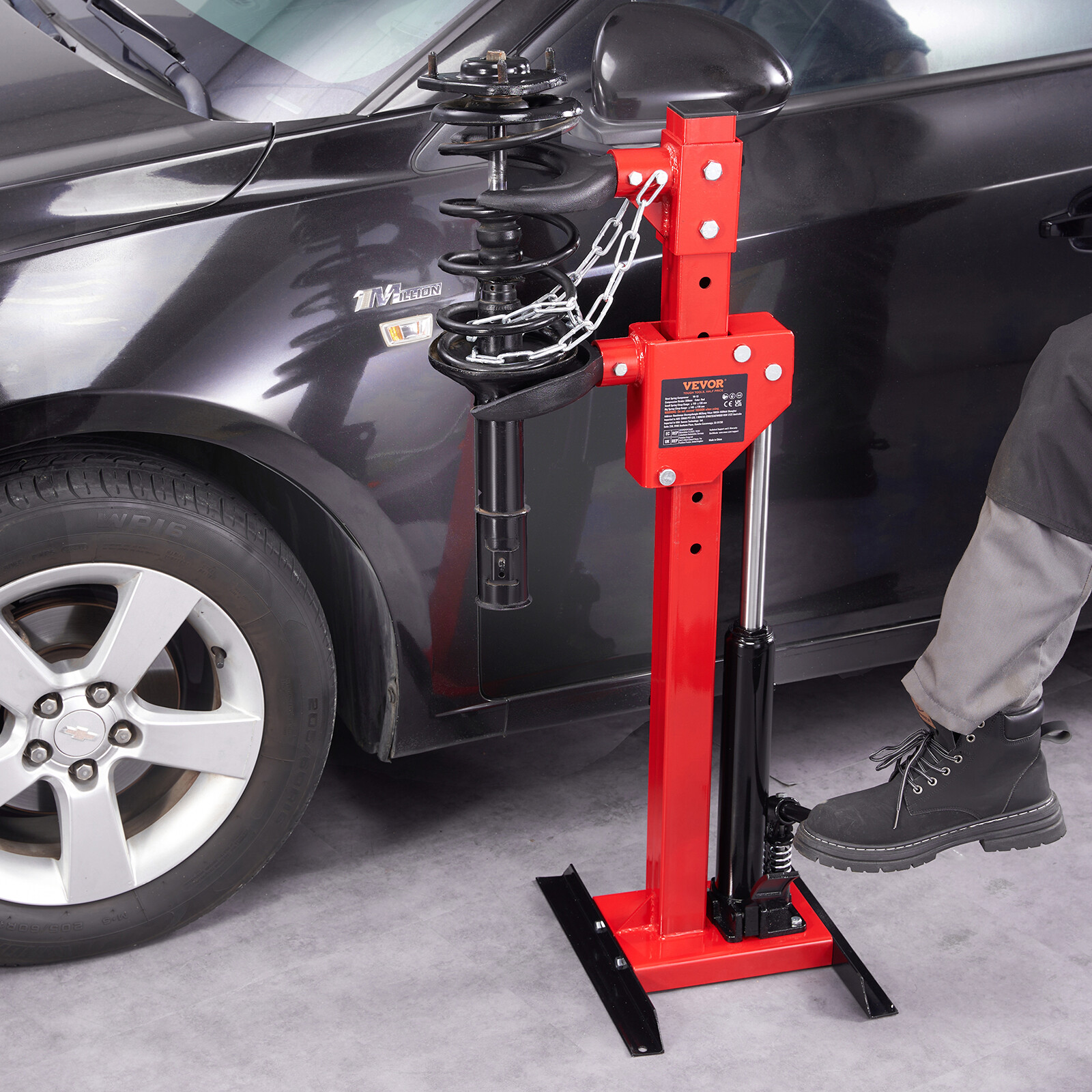 VEVOR Coil Spring Compressor 4.5T Auto Strut Hydraulic Compressor Removing Tool