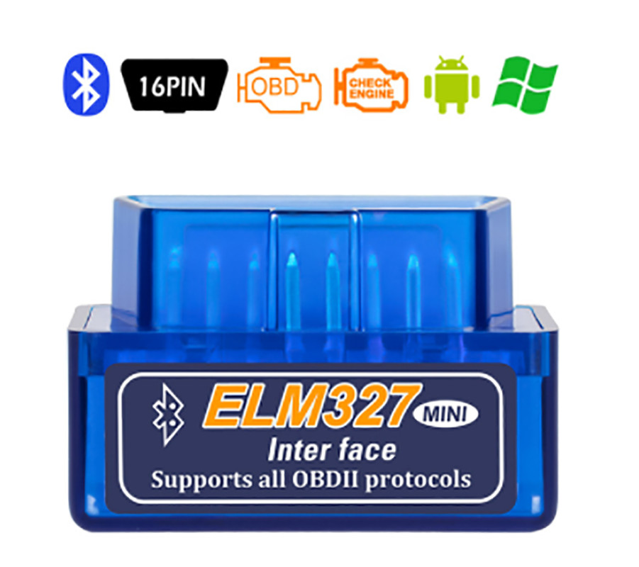 ELM327 OBD2 Code Reader Bluetooth Auto Interface Adapter Diagnostic Scanner Tool