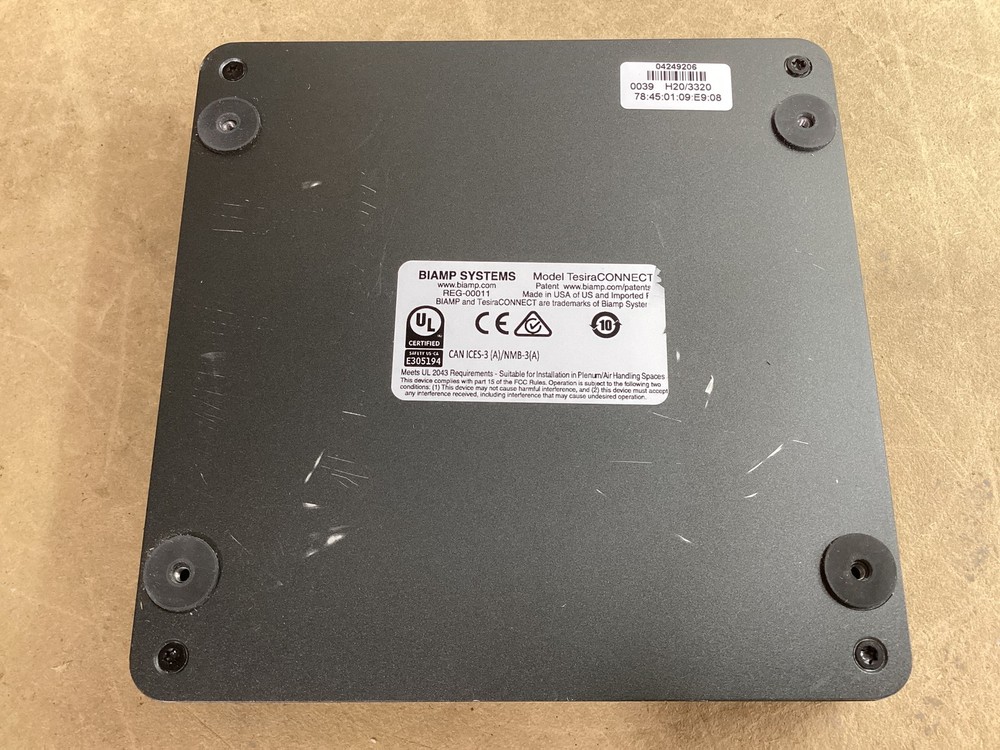 Biamp Tesira CONNECT Room Connection Device | No AC