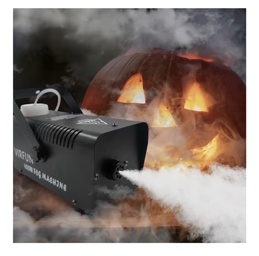 Fog Machine, Smoke Machine with Wireless&Wired Remote Control,400W