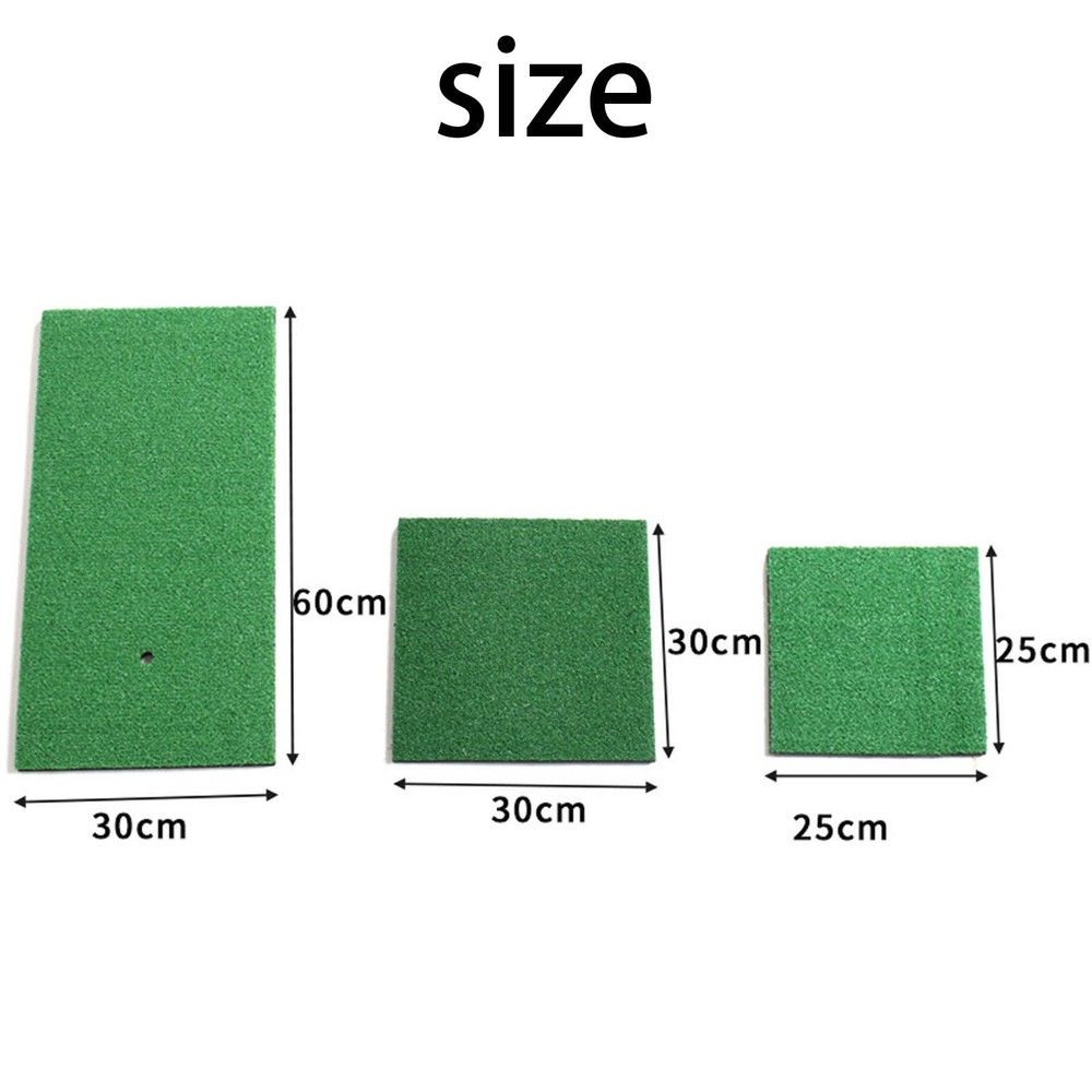 Golf Hitting Mat Multi-Size Golf Training Mat Non-Slip Mini Hitting Mat Rebound