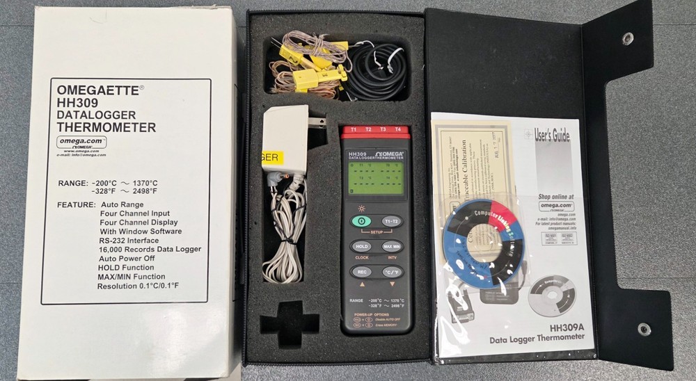 Omega HH309 / 309A Datalogger Thermometer