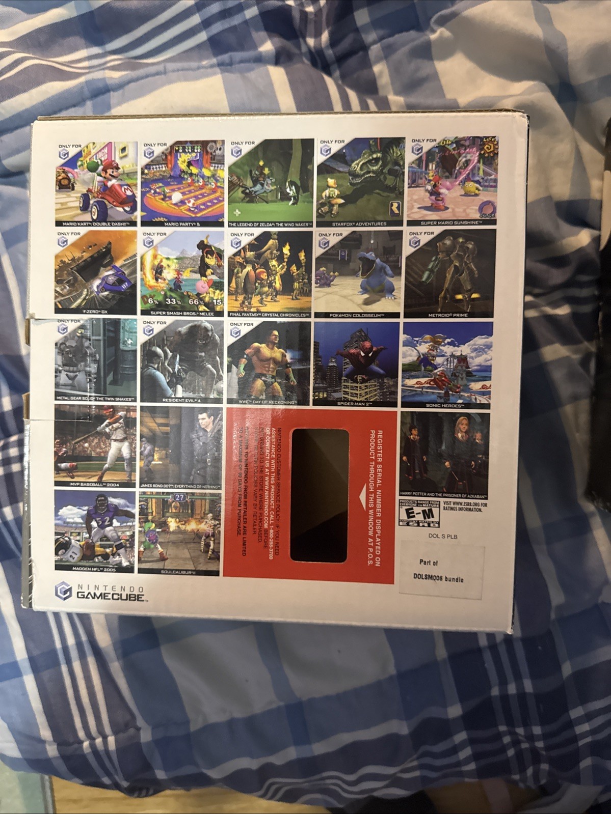 Mario Kart Double Dash And Nintendo GameCube Silver Boxes Only (good Condition)