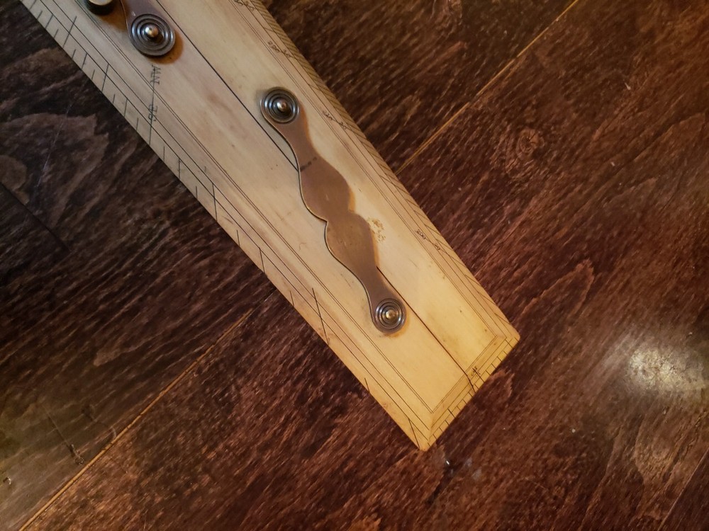 VINTAGE CAPT. FIELDS IMPROVED PARALLEL RULE LONDON 21"