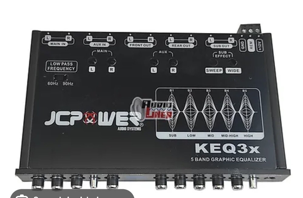 JCpower Epicenter And 5 Band Equalizer