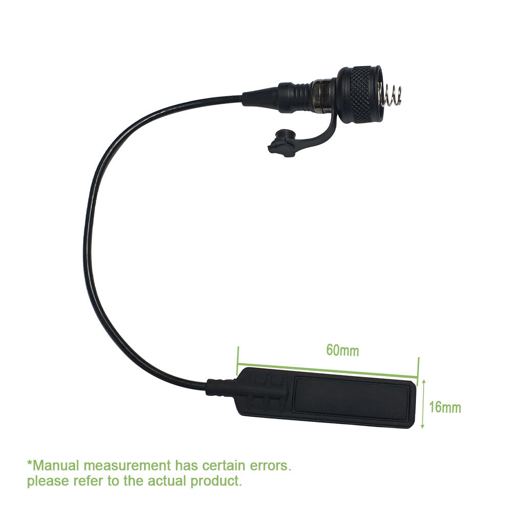 Tactical Flashlight Tail Cover Switch PLHV2 M952 Light Tail Cap Control