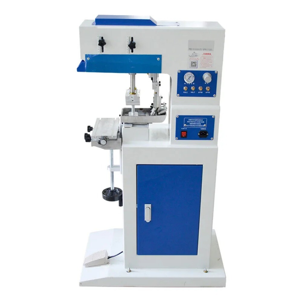 GB-C5 Double Printing Head Two-colour Pad Printing Machine Coding Machine