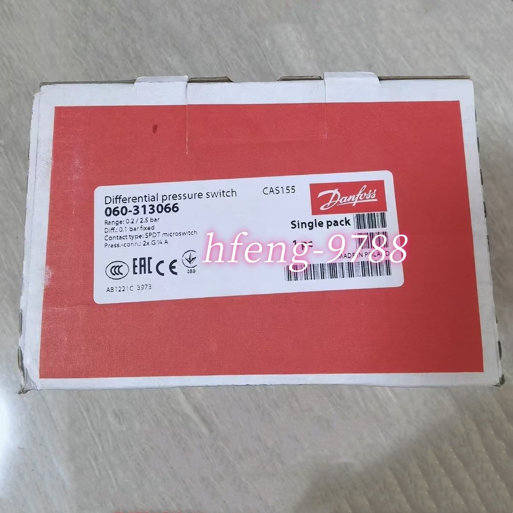1PC Danfoss CAS155 060-313066 Differential Pressure Switch