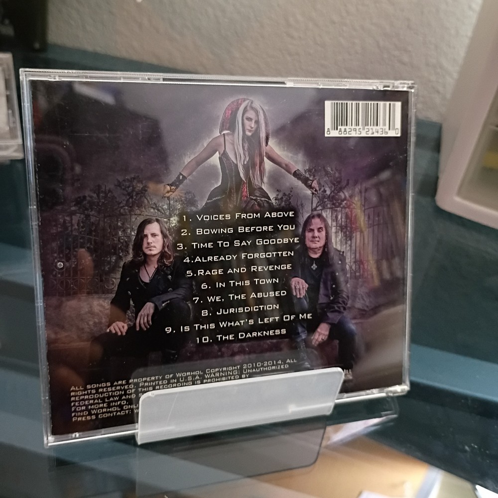 Worhol The Awakening Signed Cd