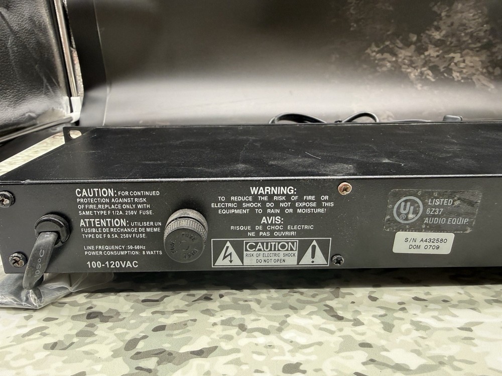 BBE 362 Sonic Maximizer Rack Mount Professional Sound Processor