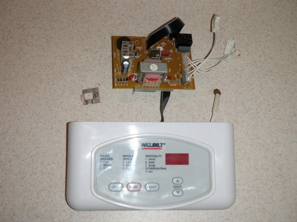 Control Panel + PCB + Temp Sensor for Welbilt Bread Machine Model ABM3100