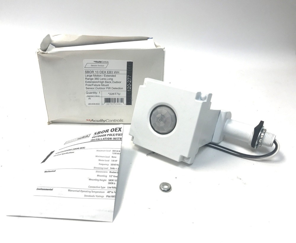 Sensor Switch SBOR 10 OEX D EB3 WH 0V Large Motion Extended Range Mount Sensor