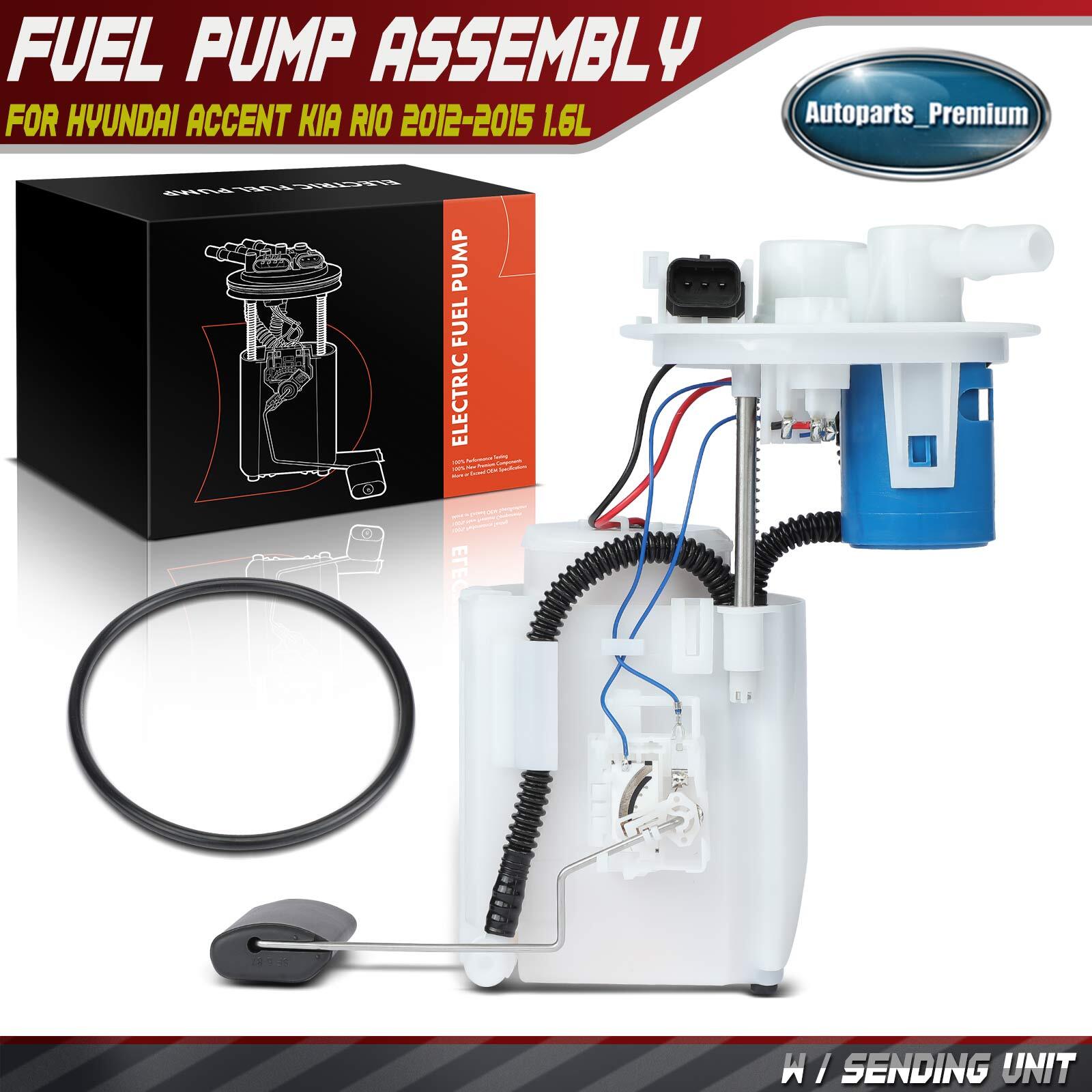 Fuel Pump Assembly w/ Sensor for Hyundai Accent Kia Rio 2012-2017 L4 1.6L Petrol