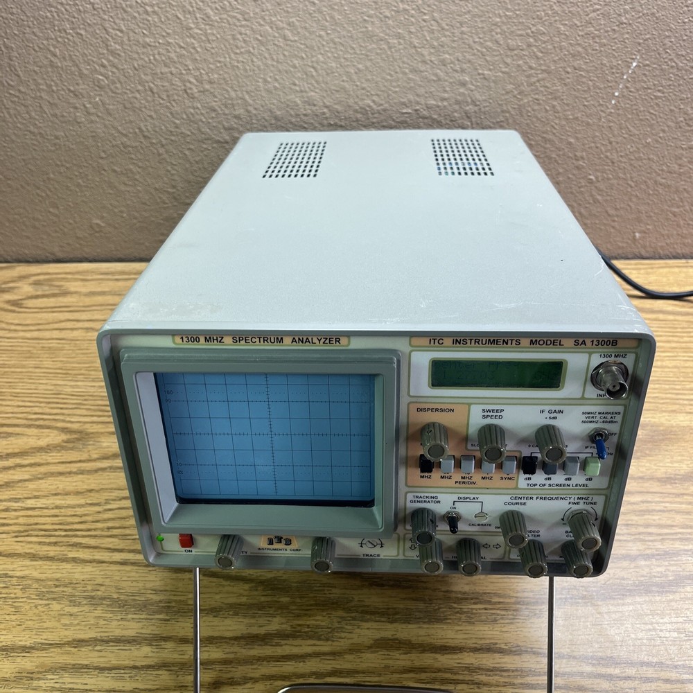 ITC instruments SA-1300B Spectrum Analyzer 1300 MHZ