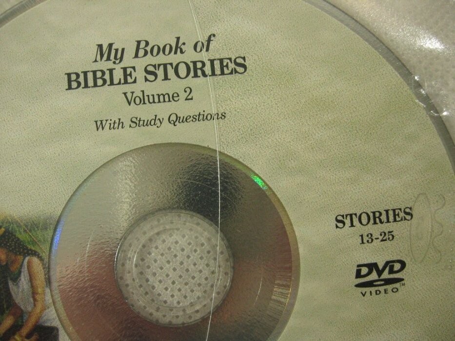 My Book of Bible Stories DVD Set Vol.1-10 2003 Watch Tower Bible 116 Stories
