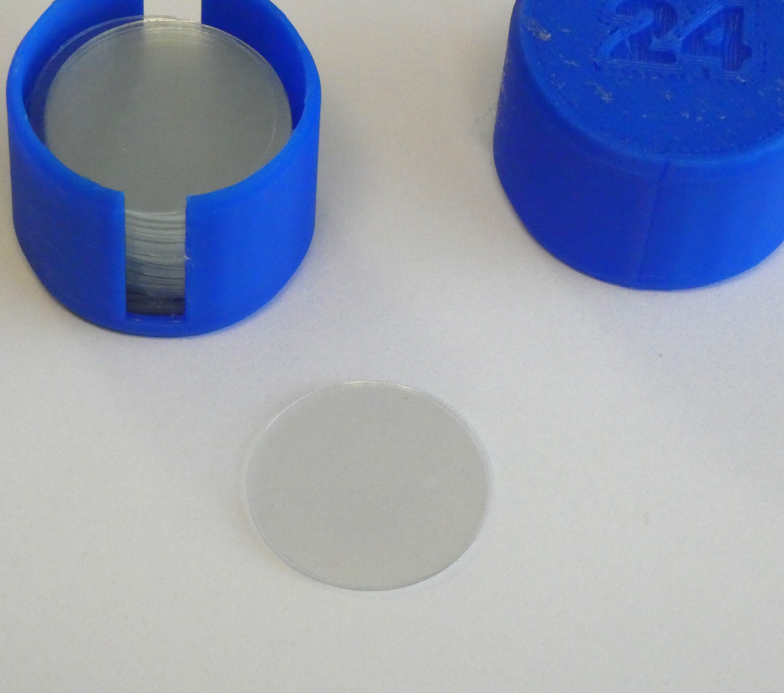 Round Glass Coverslips Circular Microscope Slide Cover Slip Diameter 8 to 40 mm