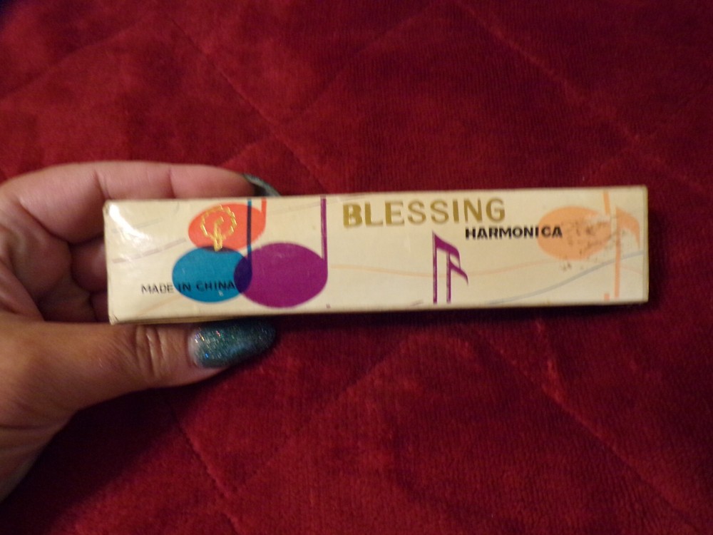 VTG Blessings Harmonica in Original Box