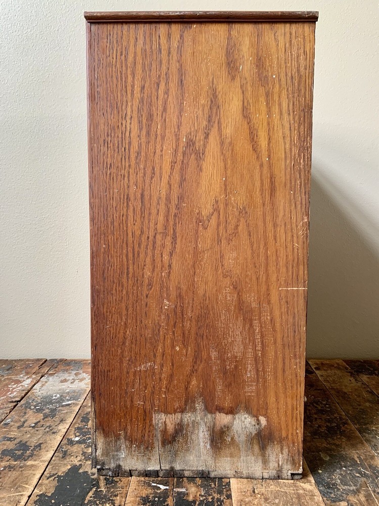 Vintage Wood Lab/Microscope Tool Cabinet