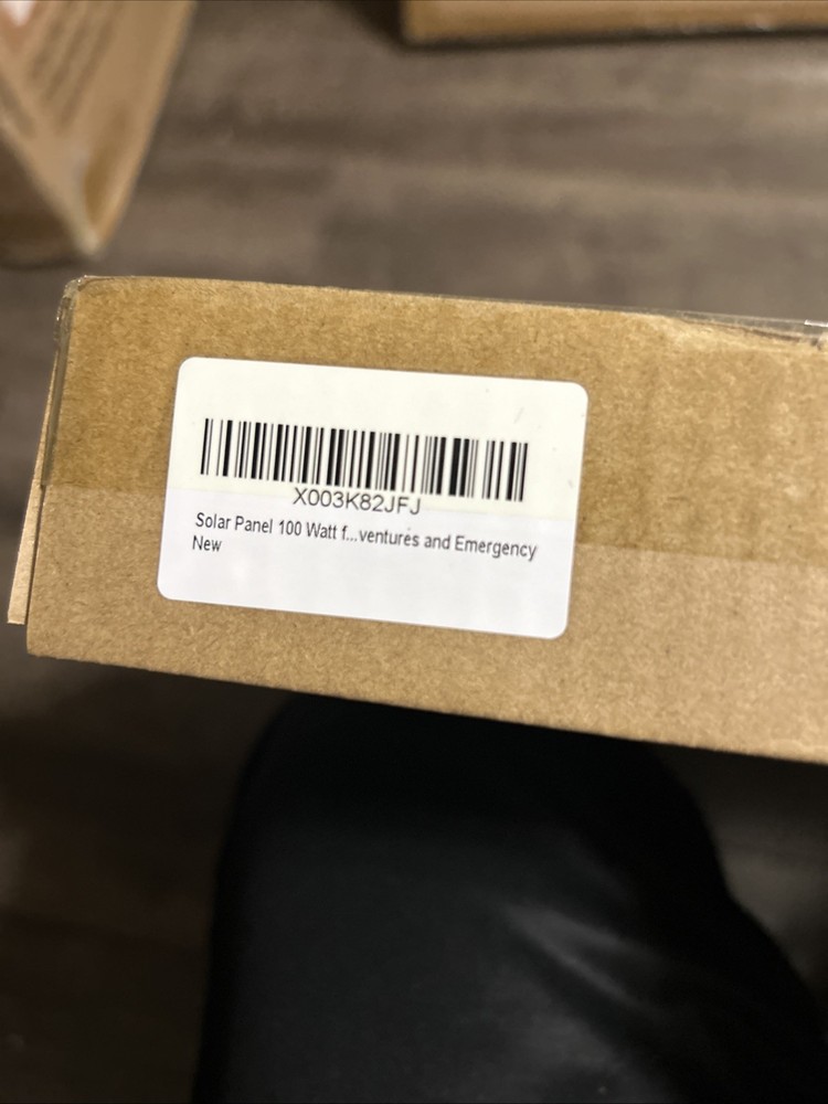 Ctechi 100 Watt Folding Solar Panel 2 Pack