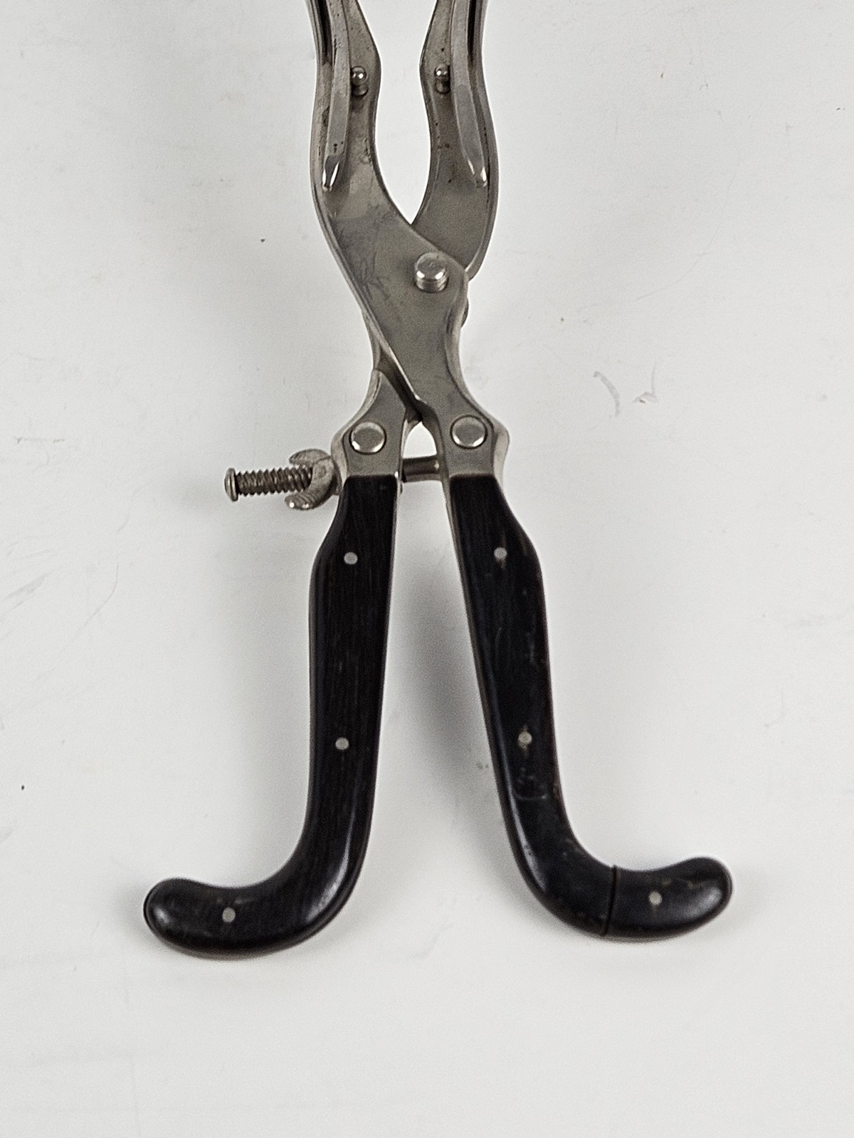 Antique 1800s US Civil War Surgeon Doctors Birthing Forceps Maison Collin France