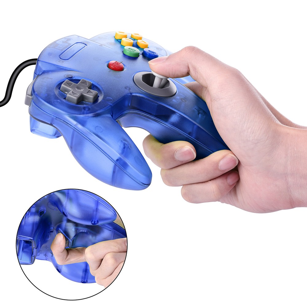 N64 USB Controller Gamepad Joystick Joypad for Windows PC MAC Linux Raspberry Pi