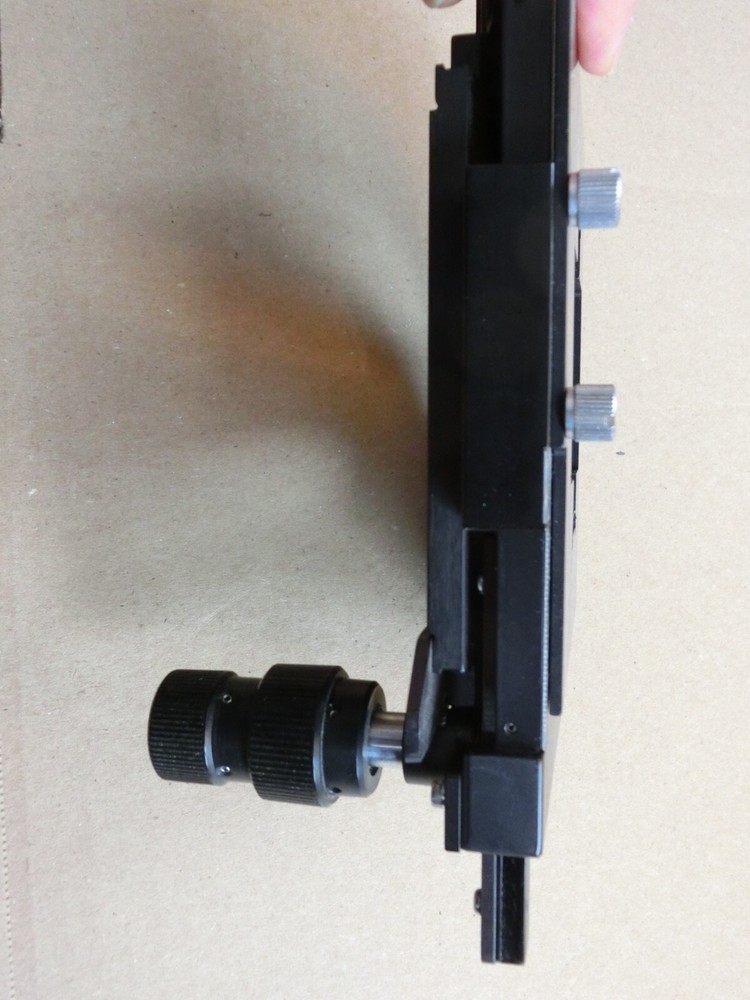 Olympus Microscope BH2 XY Sample Stage used for FTIR Microscope SpectraTech