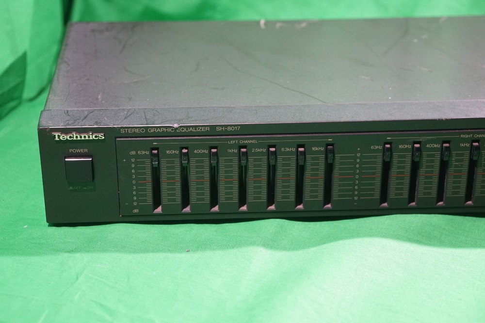Technics SH-8017 Stereo Graphic Equalizer - 7 Band