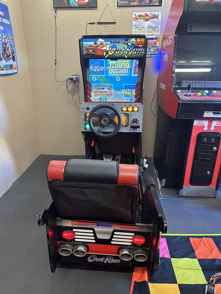 OUT RUN ARCADE 1UP Modified Sit Down - Arcade