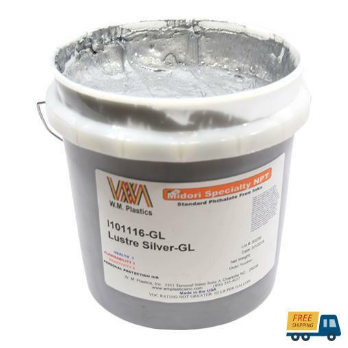 Lustre Silver Shimmer- Plastisol Ink, (quart)