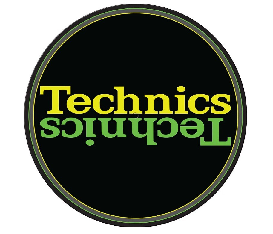 Slipmats Technics Double Yellow 1 Piece