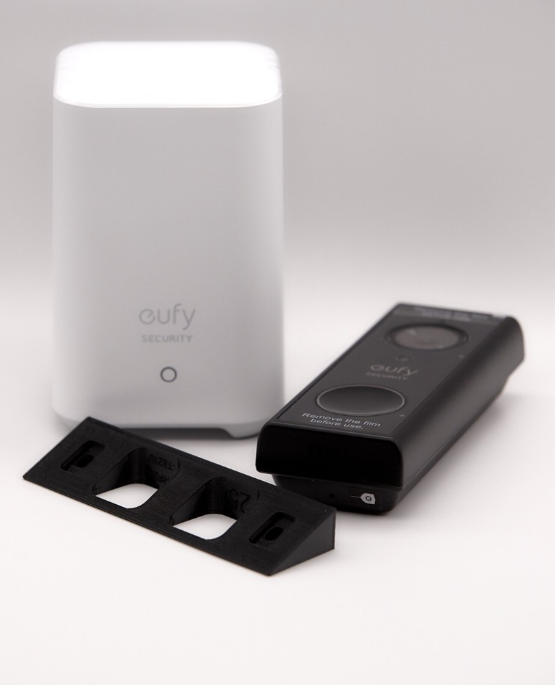 Eufy Video Doorbell E340 25° Angle Mount Bracket Adapter for Clean Install