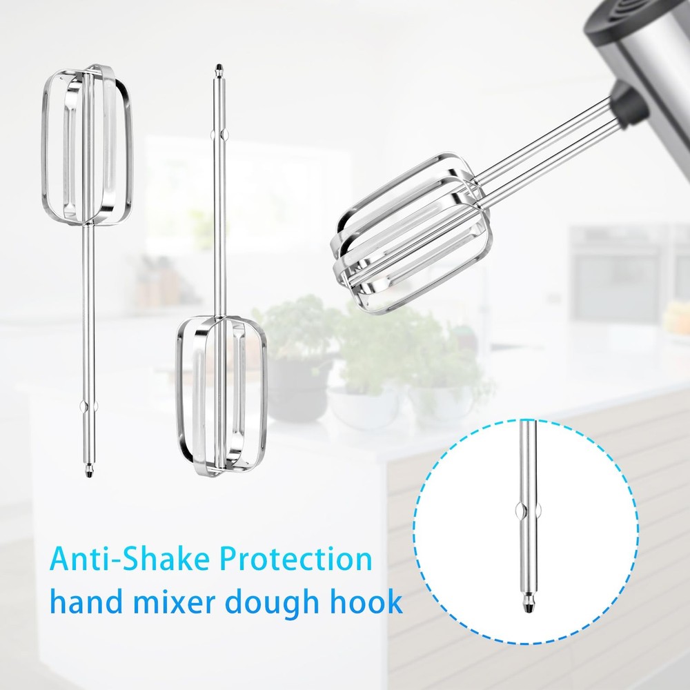 2pcs Hand Mixer Beaters Attachments Compatible with BLACK & DECKER, Universal...