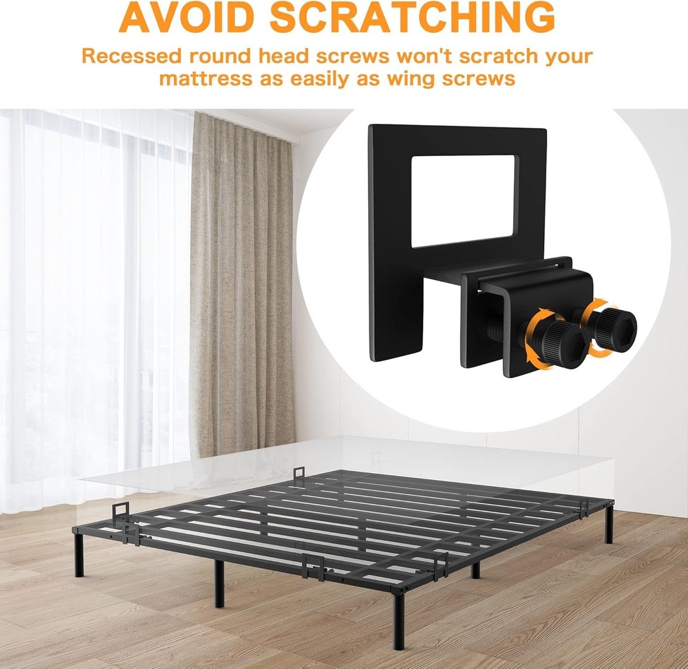 Durable Adjustable Mattress Gaskets – 6-Pack Solution for Sliding Mattresses