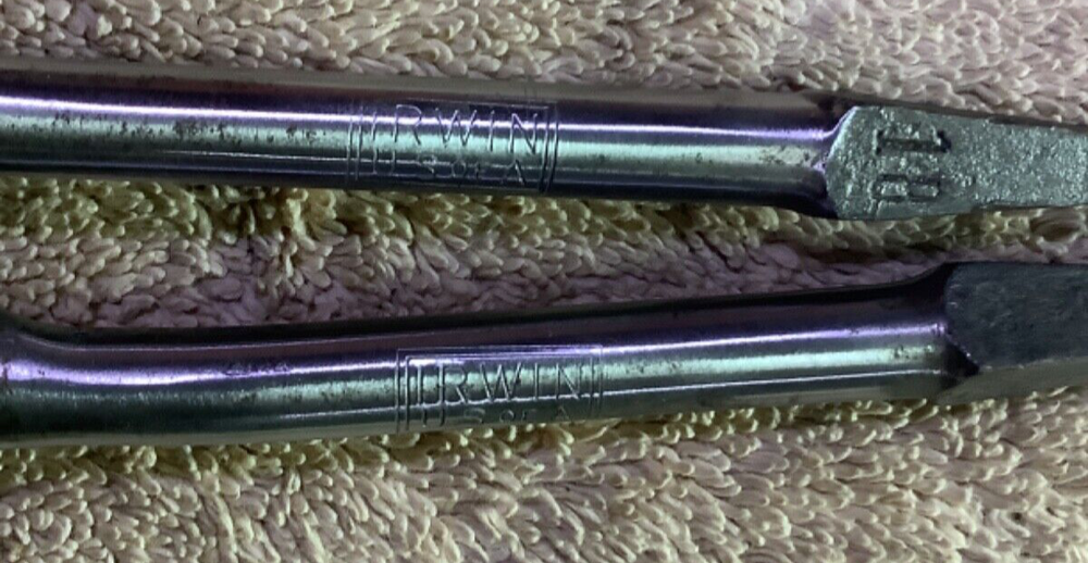 Two 18/16" Irwin auger bits new
