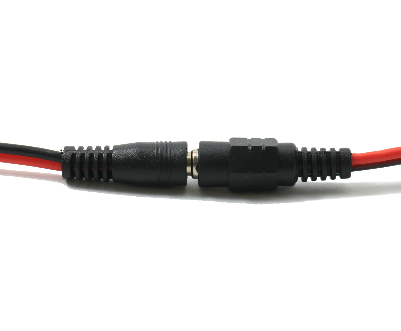 DC Power Pigtail Cable Plug 18AWG 2.1mm x 5.5mm 12V 5A Male & Female Pack Lot